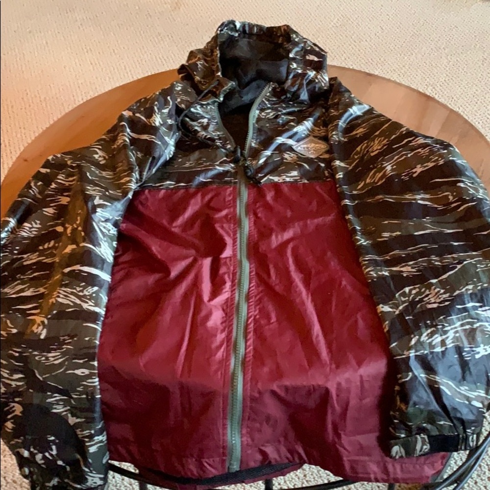 All good zip up hoodie light weight coat